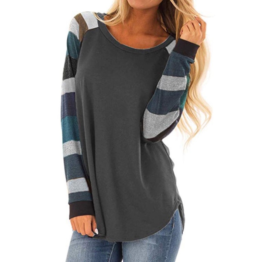 NWT Mindful Souls Stripe Long Sleeve